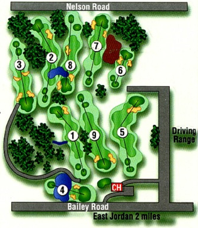 Mallard Golf Course Map
